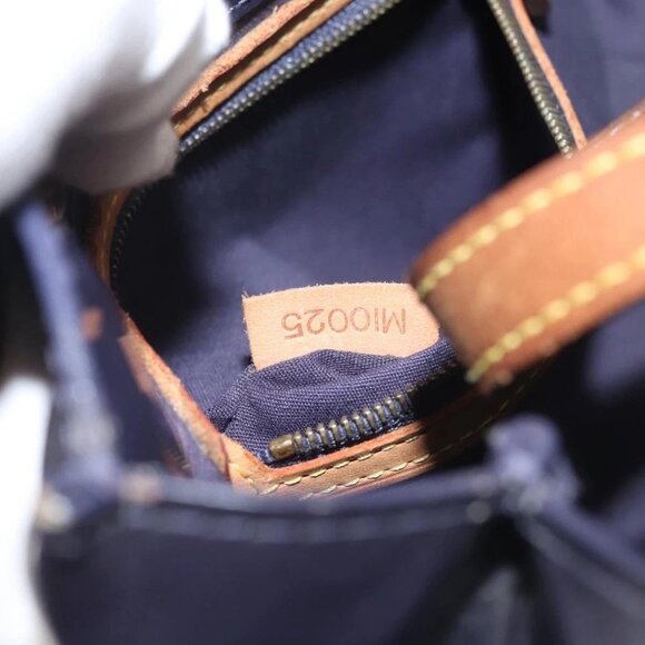 LOUIS VUITTON Monogram Vernis Reade PM Hand Bag Indigo M91335 LV Auth 144063 - Picture 13 of 15